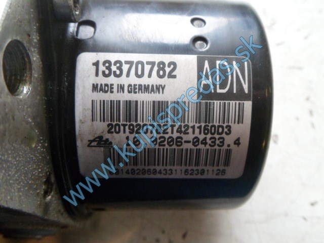 abs pumpa na opel astru 4 1?7cdti, 13370782